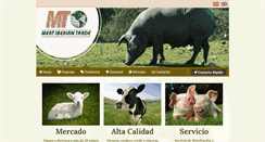 Desktop Screenshot of meatiberian.com